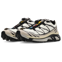 Salomon XT-6 Vanilla Ice Black Silver Cloud Zapatillas Unisex