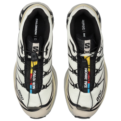 Salomon XT-6 Vanilla Ice Black Silver Cloud Zapatillas Unisex