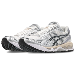 Asics GEL-KAYANO 14 White Graphite Grey Black Sneakers Unisex